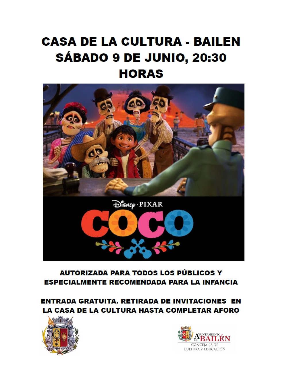 Cartel cine Coco