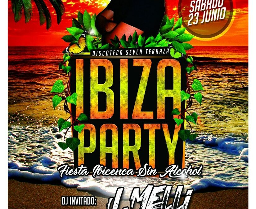 EL SÁBADO 23 SE CELEBRA LA FIESTA IBIZA PARTY OBJETIVO 0,0