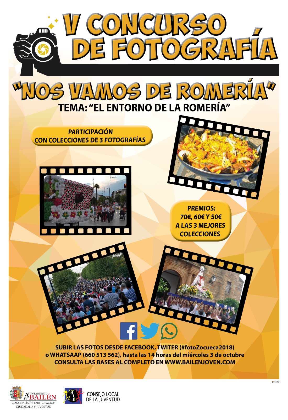 Cartel Concurso Me Voy de Romería 2018