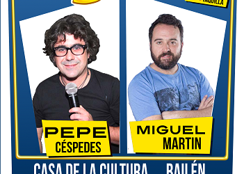 MONÓLOGOS Y RISAS EL SÁBADO EN LA CASA DE LA CULTURA