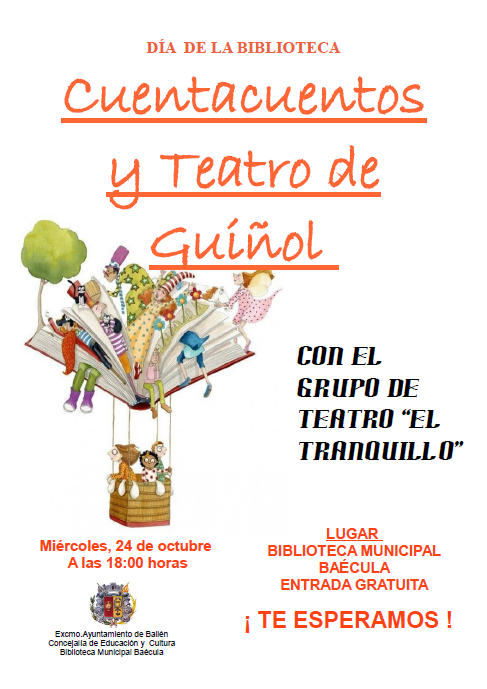 Cartel cuenta cuentos 2018