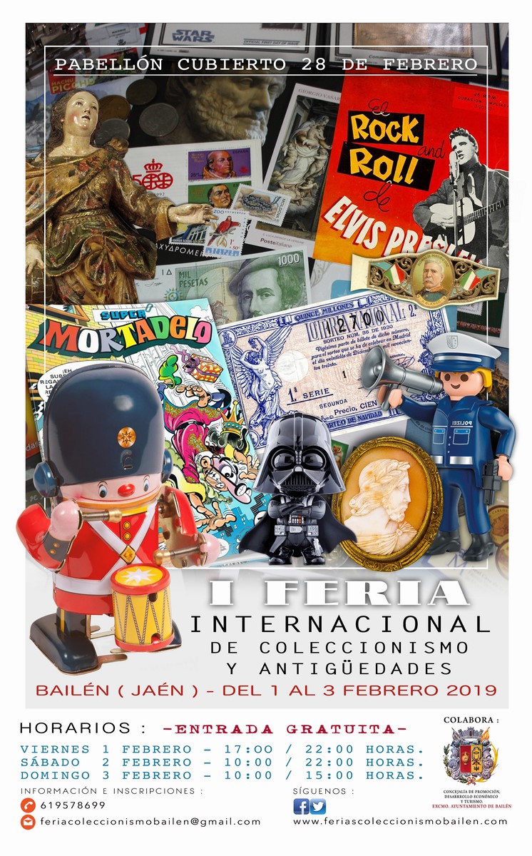 Cartel Feria coleccionismo Copiar