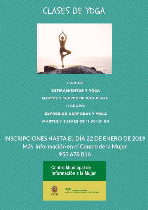 Cartel Yoga II enero 2019