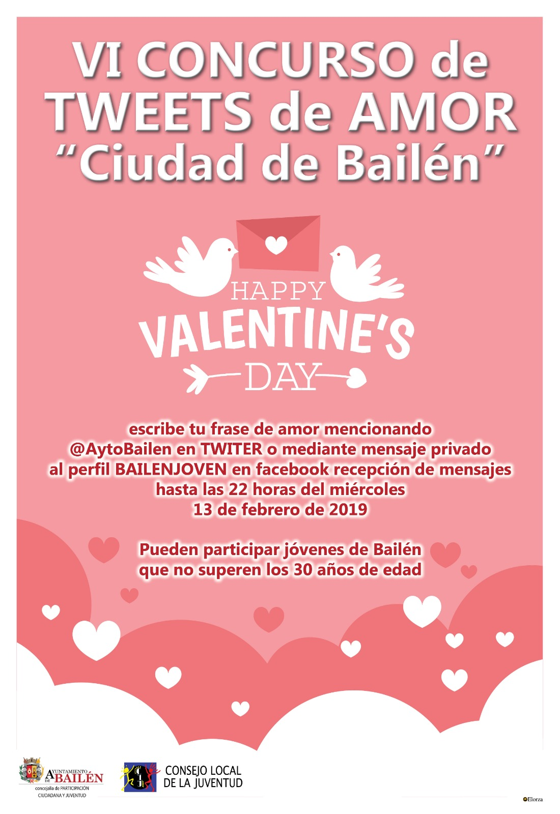 Cartel Tweets de Amor 2019