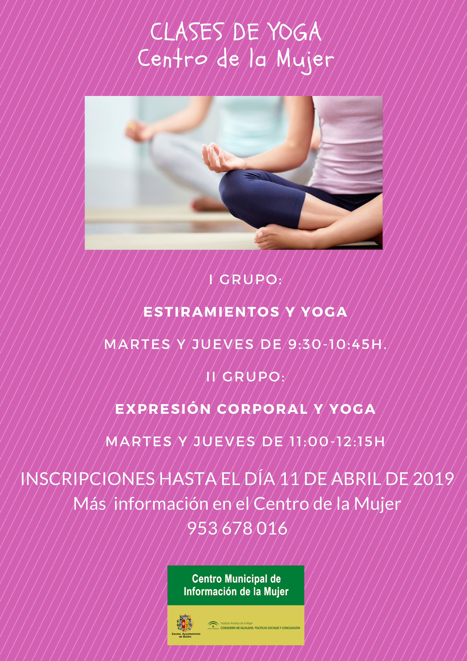 Cartel yoga III 2019