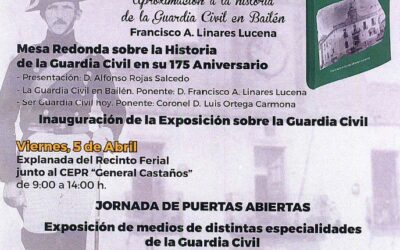 POSPUESTO EL ACTO DEL VIERNES 5 DE ABRIL DEL HOMENAJE A LA GUARDIA CIVIL DE BAILÉN