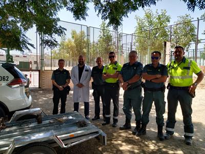 Exhibición Guardia Civil Escuela Verano 2