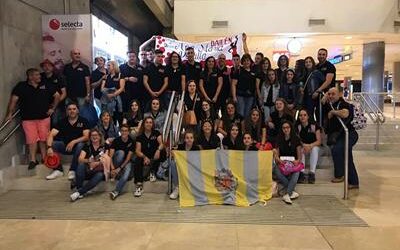 RECIBIMIENTO INSTITUCIONAL AL GRUPO DE DANZA DE ANA MARÍA PADILLA