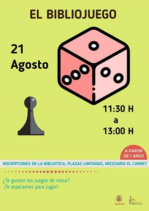 Cartel Bibliojuego Web
