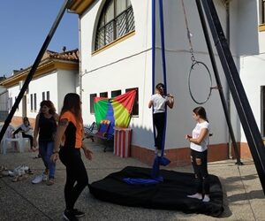 FINALIZA LA ESCUELA DE CIRCO ITINERANTE CON UNA EXHIBICIÓN FINAL DE SU ALUMNADO