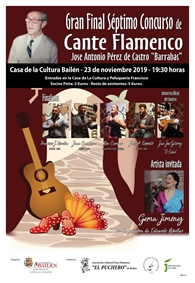 GRAN FINAL DEL VII CONCURSO DE CANTE FLAMENCO JOSÉ ANTONIO PÉREZ DE CASTRO BARRABÁS