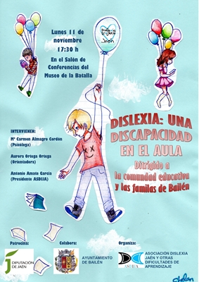 EL MUSEO DE LA BATALLA ACOGERÁ UNA JORNADA INFORMATIVA SOBRE LA DISLEXIA: UNA DISCAPACIDAD EN EL AULA