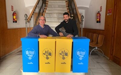 EL AYUNTAMIENTO DE BAILÉN INSTALA CONTENEDORES DE RECICLAJE EN LA CASA CONSISTORIAL