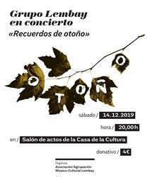 CONCIERTO “RECUERDOS DE OTOÑO”