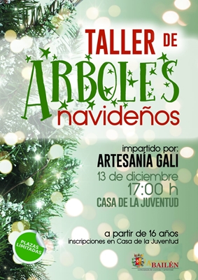 TALLER DE ÁRBOLES NAVIDEÑOS