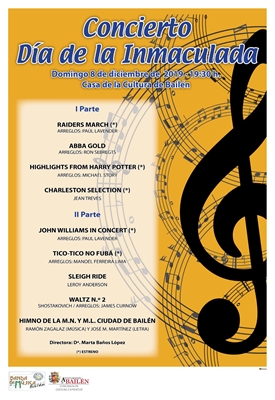 CONCIERTO POR EL DÍA DE LA INMACULADA