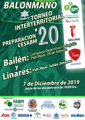 300 DEPORTISTAS ACUDIRÁN AL V TORNEO INTERTERRITORIAL DE BALONMANO