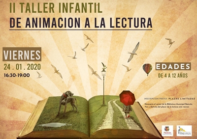 LA BIBLIOTECA BAÉCULA ORGANIZA LA SEGUNDA EDICIÓN DEL TALLER DE ANIMACIÓN A LA LECTURA