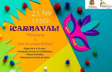 TALLER DE CARNAVAL EN LA BIBLIOTECA BAÉCULA