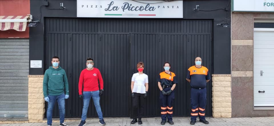 AGRADECIMIENTO A PIZZERIA LA PICCOLA