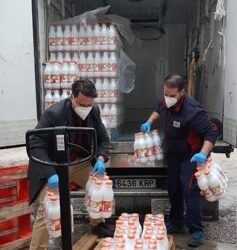 AGRADECIMIENTO A CENTRAL LECHERA ASTURIANA CAPSA FOOD