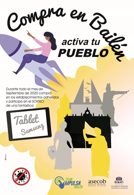 SORTEO DE UNA TABLET DENTRO DE LA CAMPAÑA “COMPRA EN BAILÉN, ACTIVA TU PUEBLO”