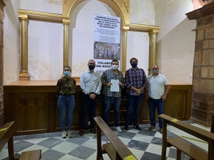 CONVENIO CON LA COFRADÍA DE LA VERACRUZ PARA ARREGLAR LA ERMITA DEL CRISTO