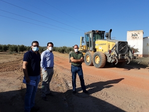 COMIENZAN LAS OBRAS EN EL CAMINO RURAL “CUESTA JURIPE”