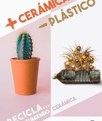 “MÁS CERÁMICA, MENOS PLÁSTICO” CAMPAÑA EN APOYO AL SECTOR CERÁMICO BAILENENSE