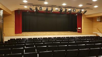 REINICIO DE ACTIVIDADES EN EL SALÓN DE ACTOS DE LA CASA DE LA CULTURA