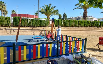 El Parque Infantil de Las Palmeras permanecerá precintado durante el fin de semana