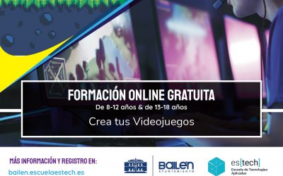 Curso de Diseño y Desarrollo de videojuegos para el tercer trimestre