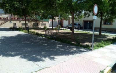 Se instala nuevo mobiliario urbano en diferentes puntos de la localidad