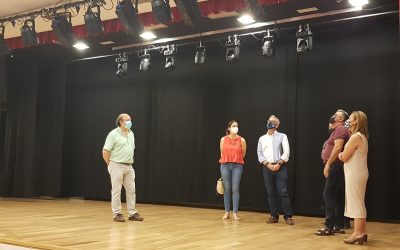 Nuevos equipos de sonido e iluminación para el Salón de Actos de la Casa de la Cultura