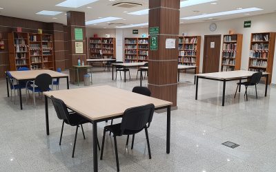 Reapertura de servicios al público en la Biblioteca y Salón de Actos de la Casa de la Cultura