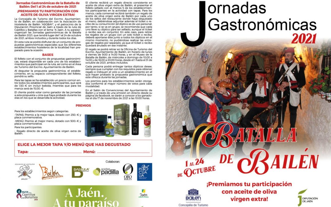 Hoy comienzan las Jornadas Gastronómicas de la Batalla de Bailén