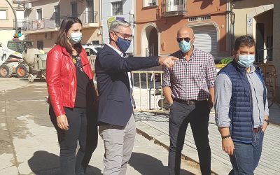 Las obras de la calle María Bellido avanzan a buen ritmo y van cumpliendo los plazos previstos