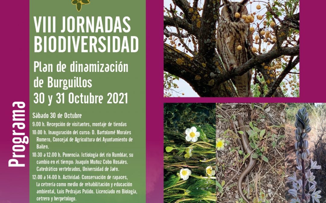 La Concejalía de Medio Ambiente organiza las VIII Jornadas sobre Biodiversidad en el Monte Burguillos