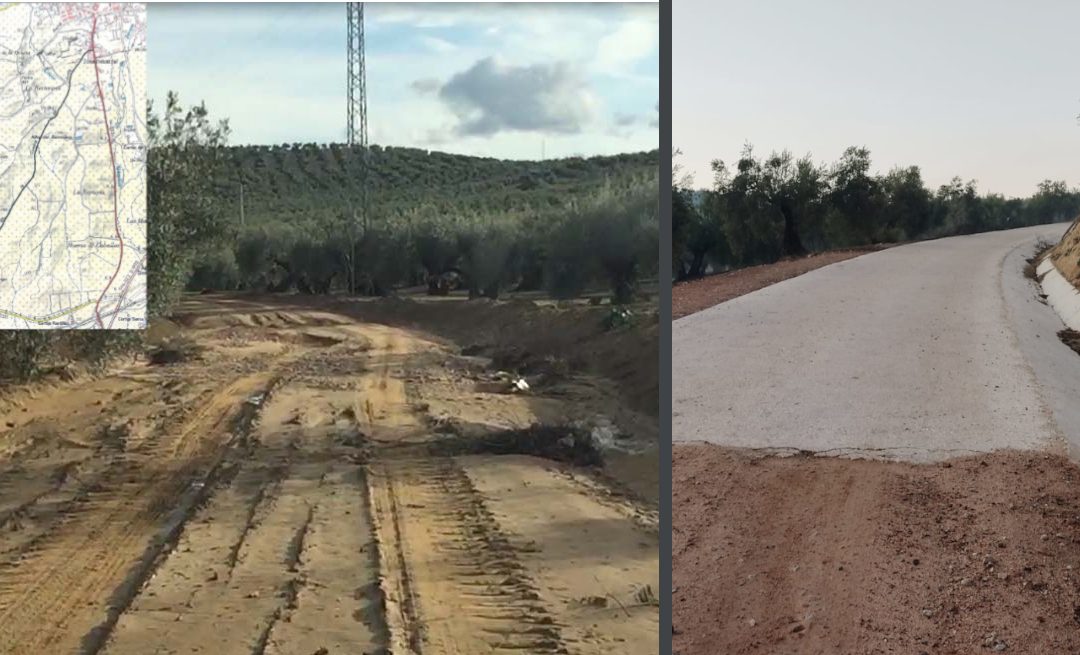 Concluyen las obras que se han realizado en el Camino de Juripe