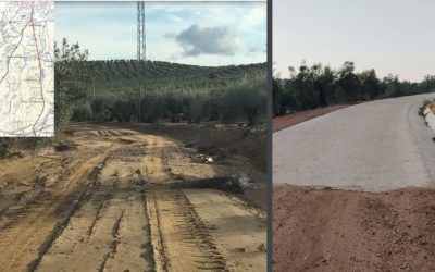 Concluyen las obras que se han realizado en el Camino de Juripe