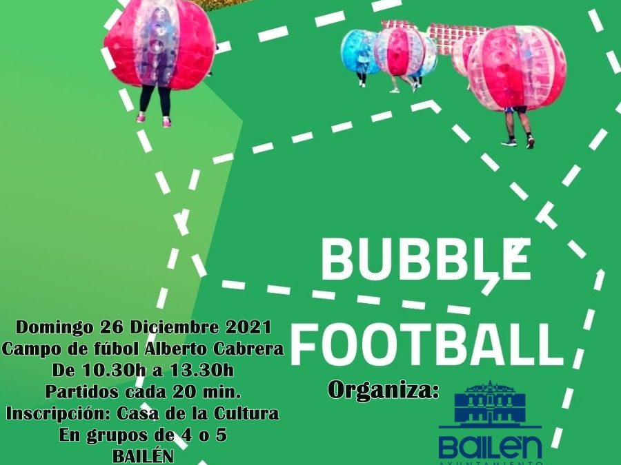 Bubble football, la manera más divertida de jugar al balompié