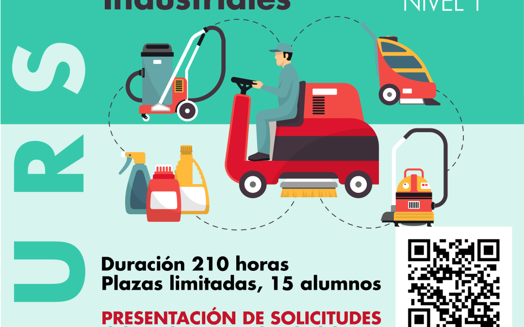 Abierto plazo de inscripción para el curso “Limpieza en espacios abiertos e instalaciones industriales”