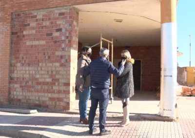 Obras y asfaltado de calles de Bailén