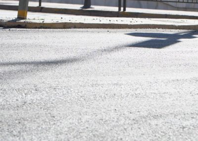 Obras y asfaltado de calles de Bailén