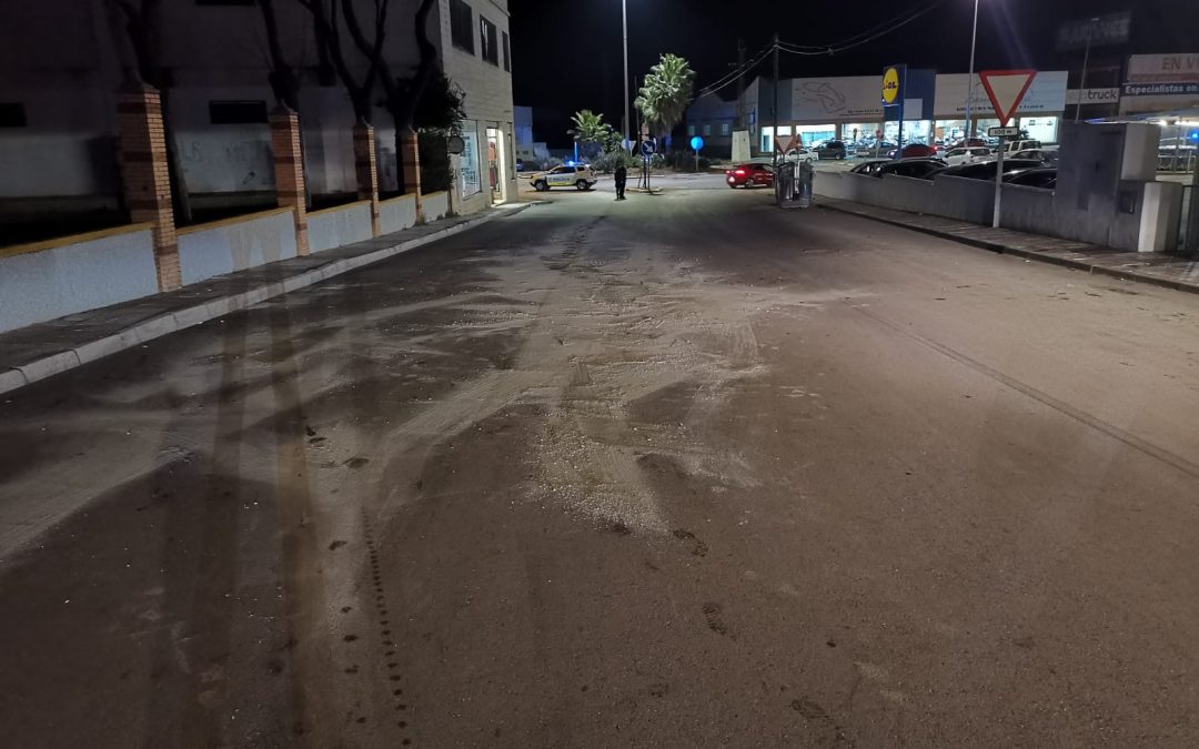 Investigado un conductor por carecer de permiso de conducir tras tener un siniestro vial en el casco urbano