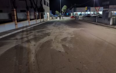 Investigado un conductor por carecer de permiso de conducir tras tener un siniestro vial en el casco urbano