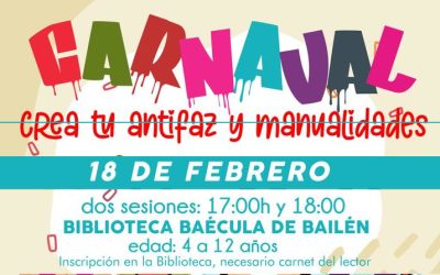 Taller de manualidades por Carnaval