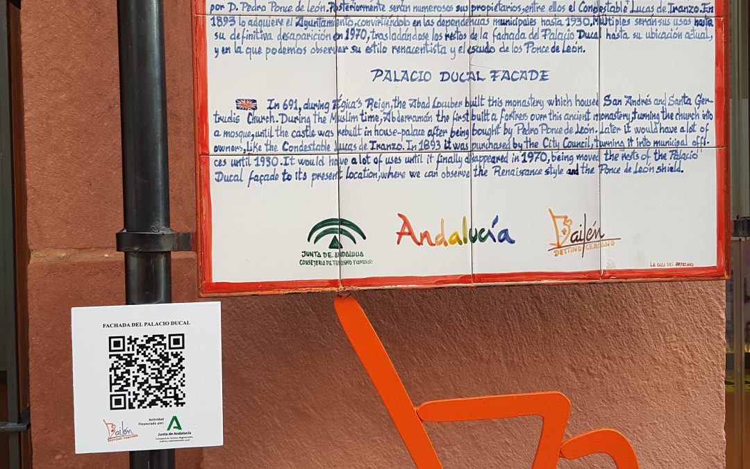 Códigos QR ofrecen información en vídeo sobre diferentes espacios de la localidad