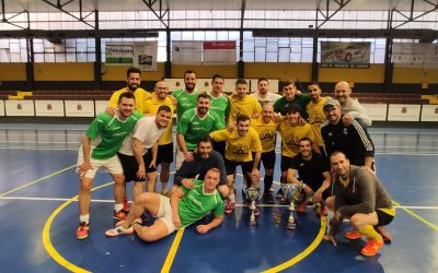 Pescadería Jose, equipo campeón de la fase final de la liga local de fútbol sala
