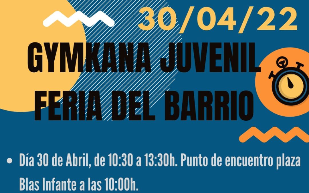 Abierto plazo de inscripciones para la gymkana juvenil Feria del Barrio